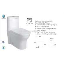 CB-9058 de haute qualité CUPC certifié une pièce céramique CSA chinois toilettes